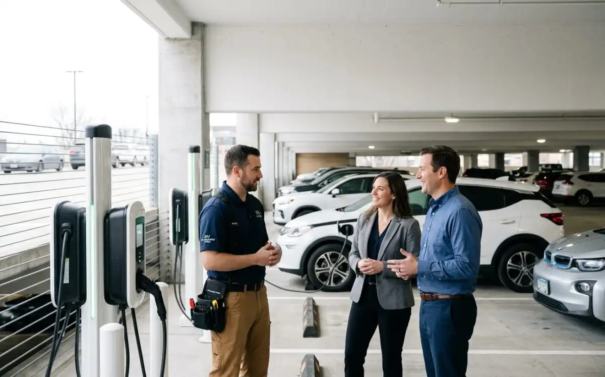 Employee Workplace EV Charging